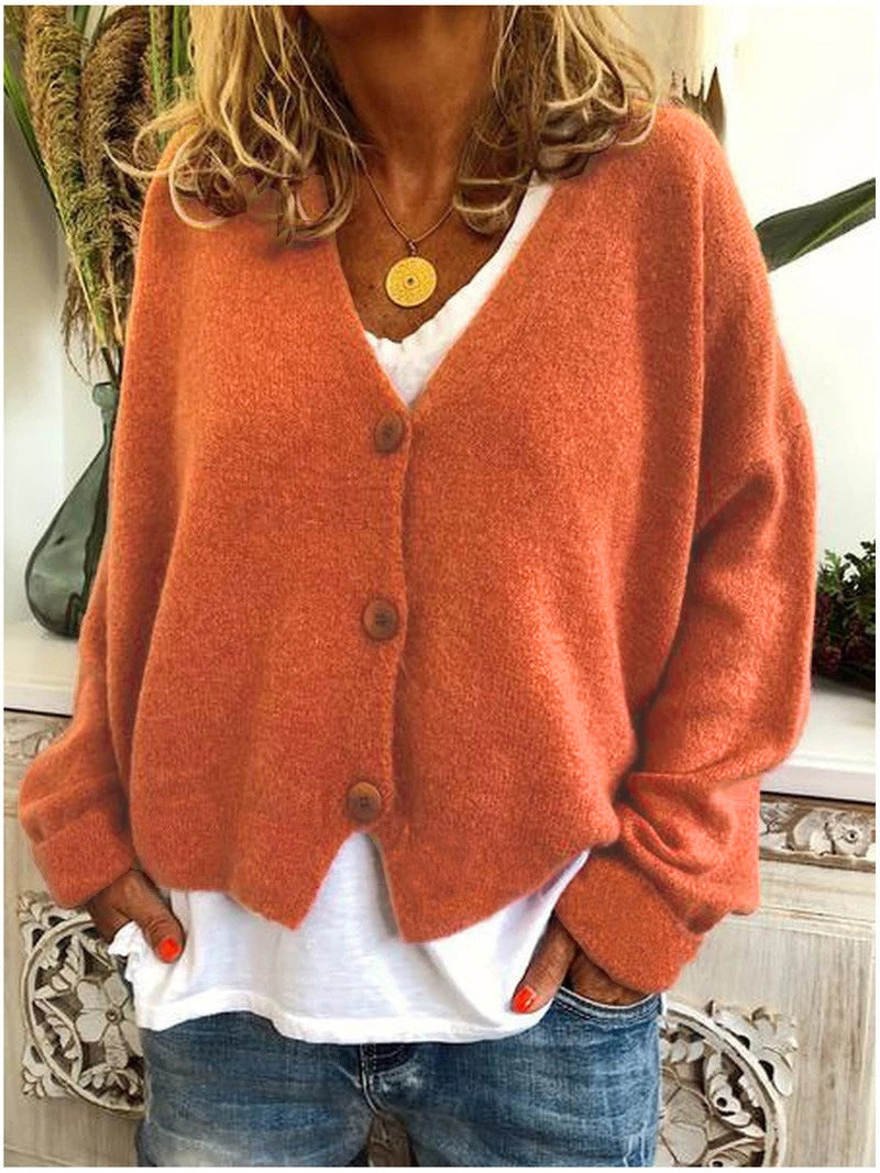 Elowyn | Soft Open-Front Cardigan with Relaxed Drape for Women