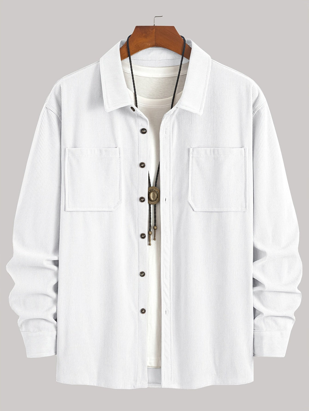 Bryce | Ribbed Textured Overshirt