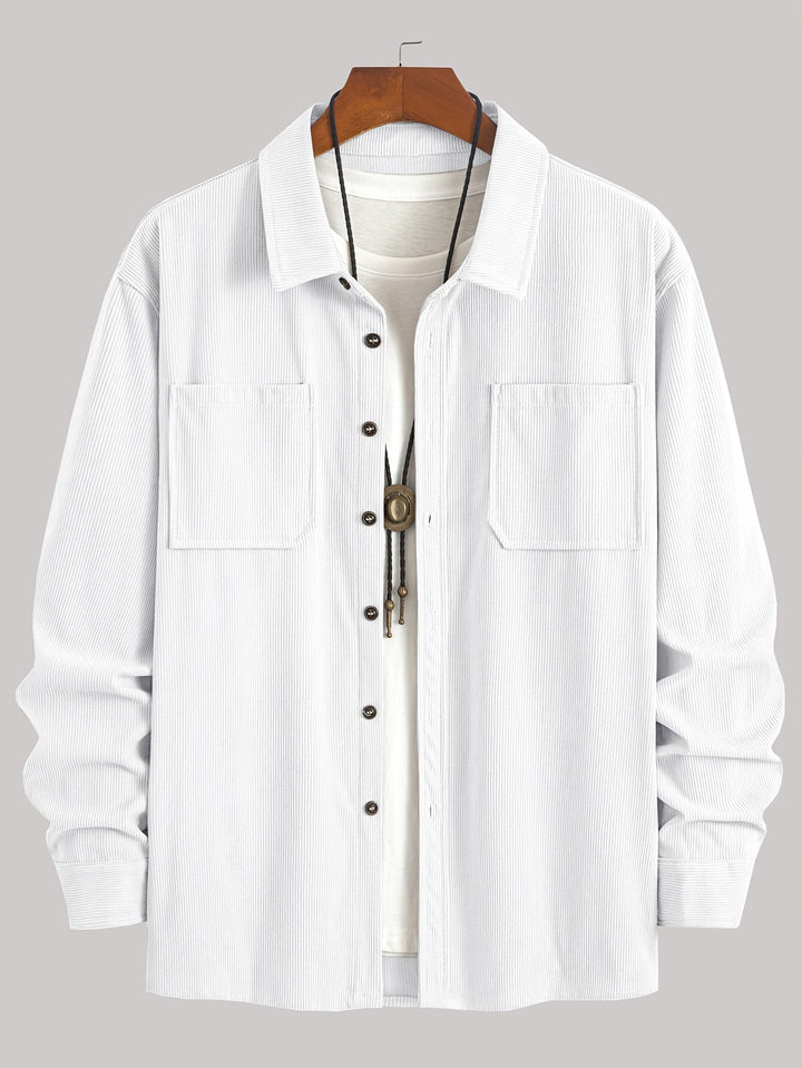 Bryce | Ribbed Textured Overshirt
