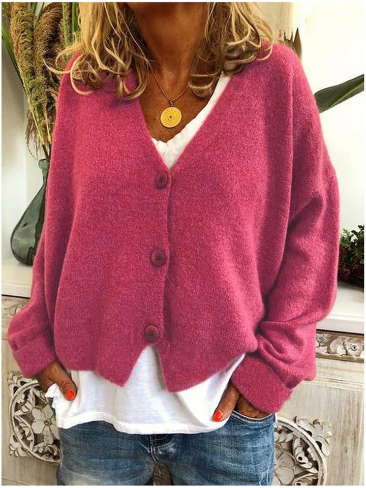 Elowyn | Soft Open-Front Cardigan with Relaxed Drape for Women