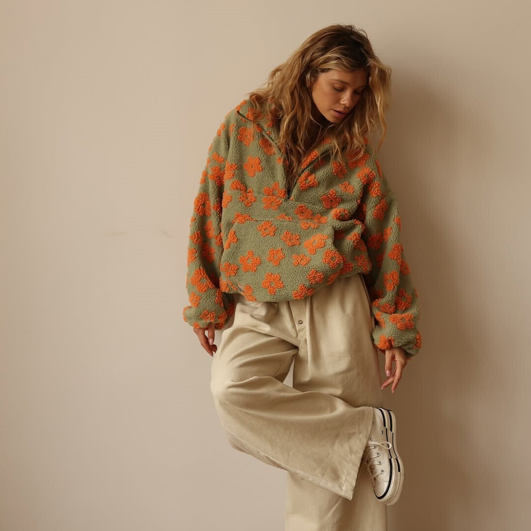 Suzan - Floral Print Sweater