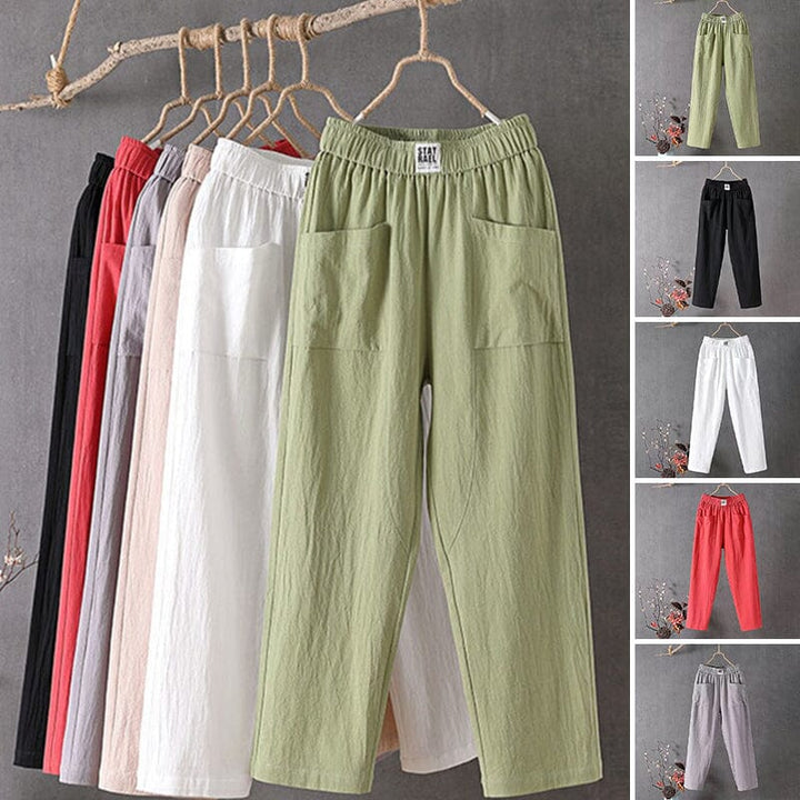 Jocelyn - Linen Harem Pants