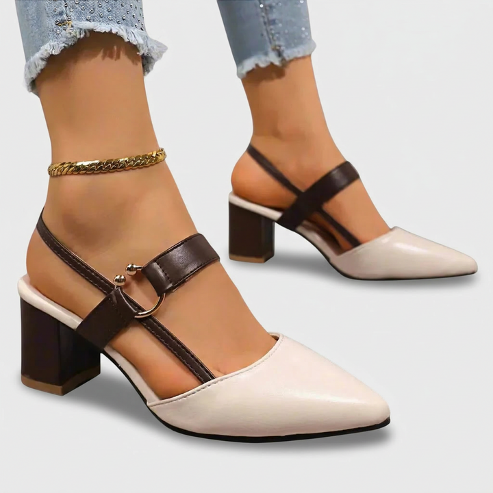 Nerys | Block Heel Shoes with Cushioned Footbed and Support for Women