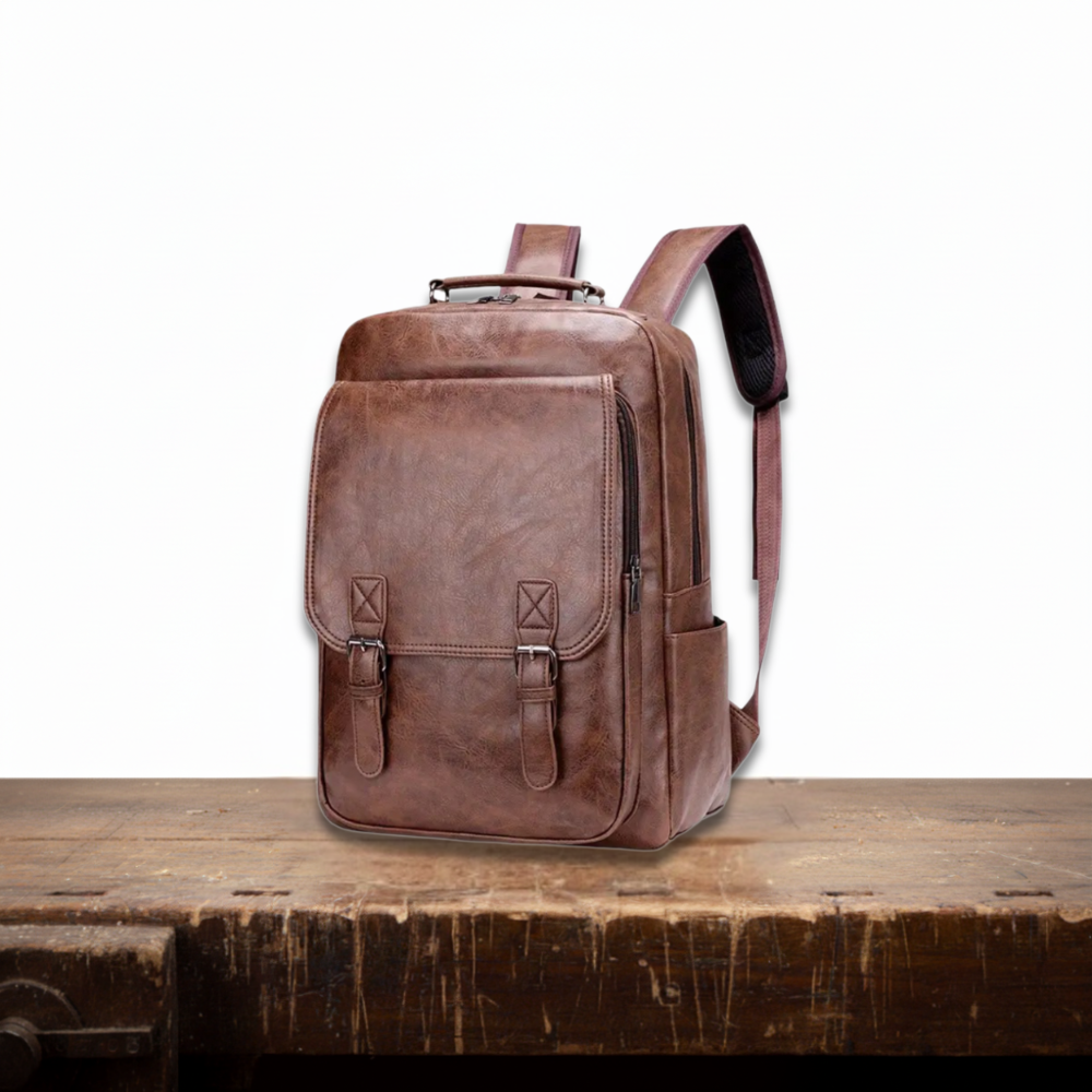 Theo Leather Backpack