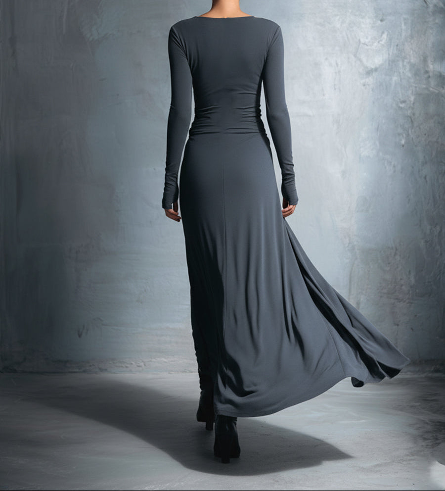 Vittoria · Maxi Dress with Side Knot
