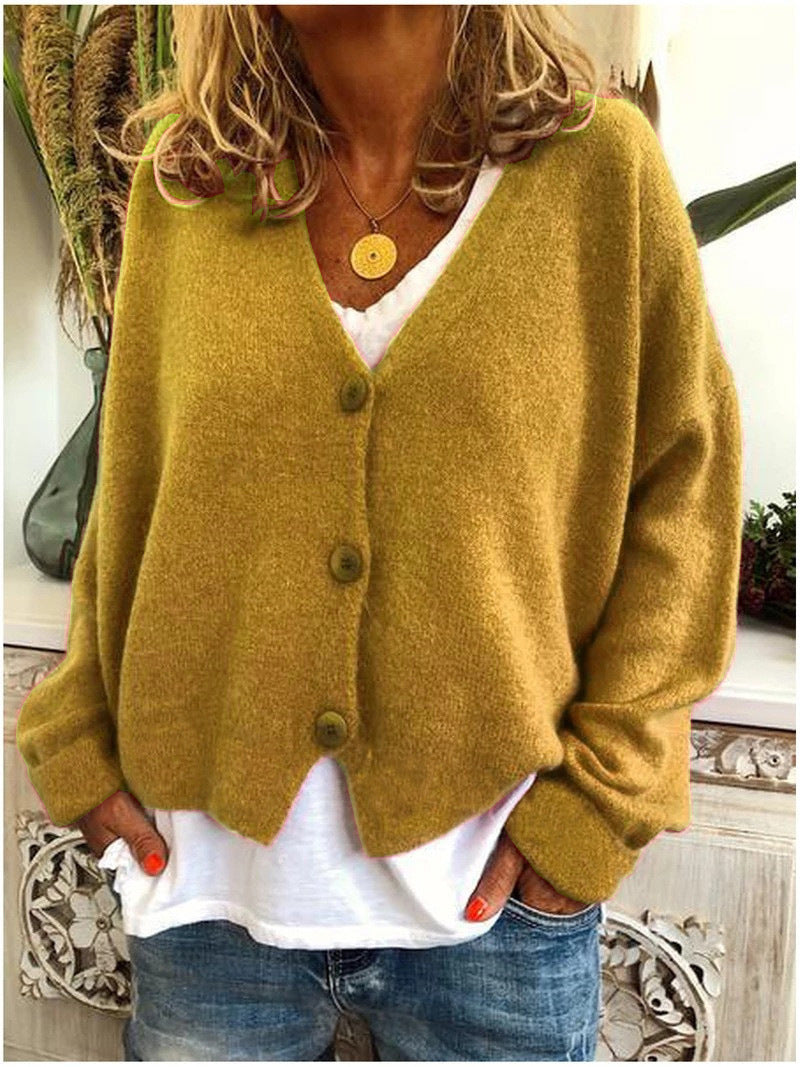 Elowyn | Soft Open-Front Cardigan with Relaxed Drape for Women