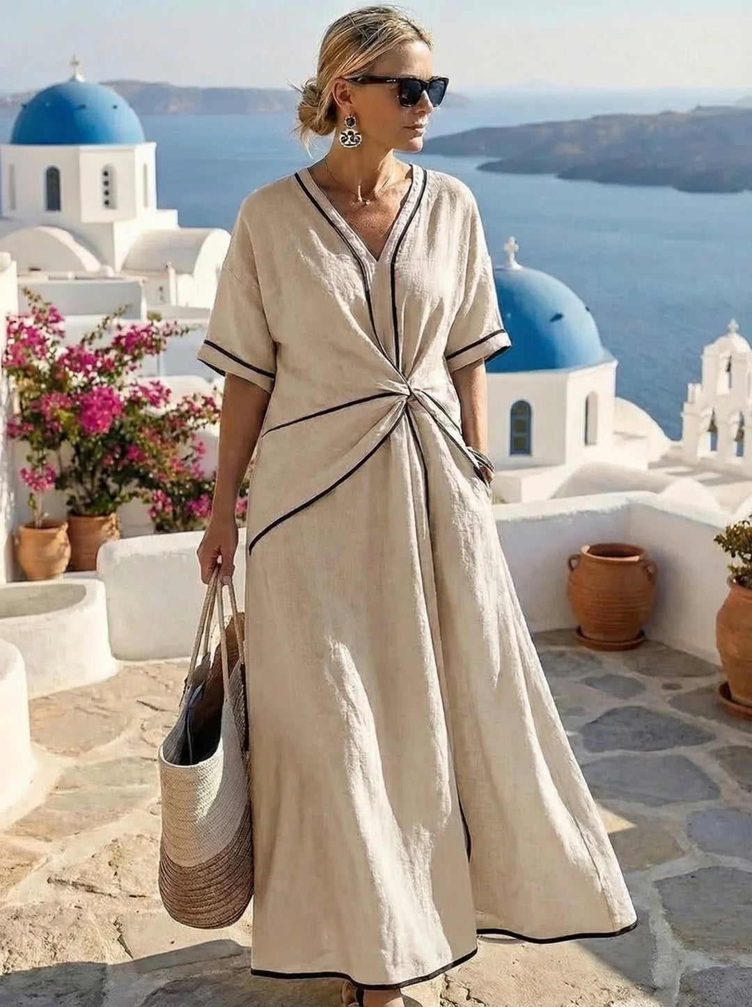 Yalina Elegant Flattering Dress