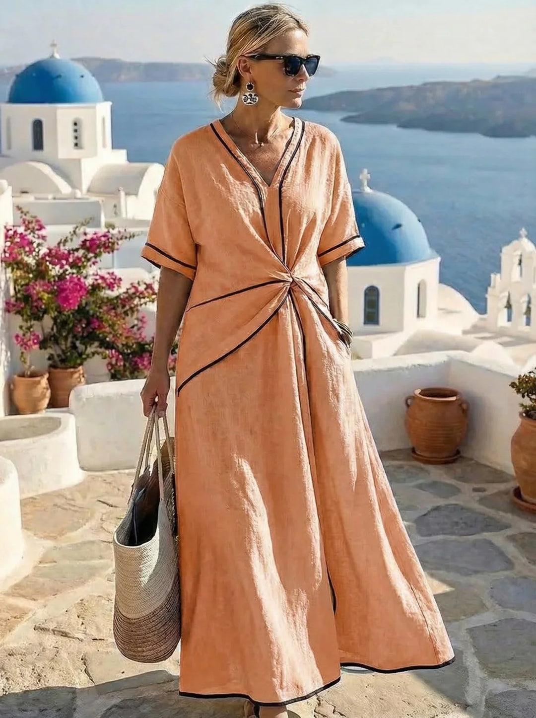 Yalina Elegant Flattering Dress