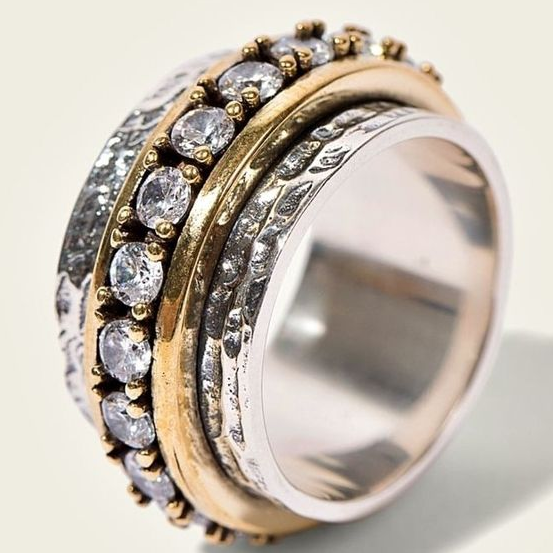 Vintage Gold &amp; Silver Ring