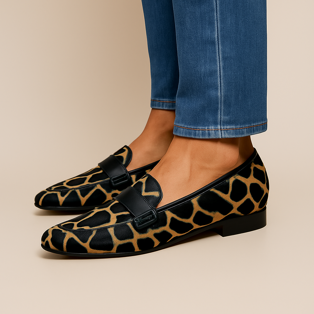 Casual Pattern Loafers for Daily Wear