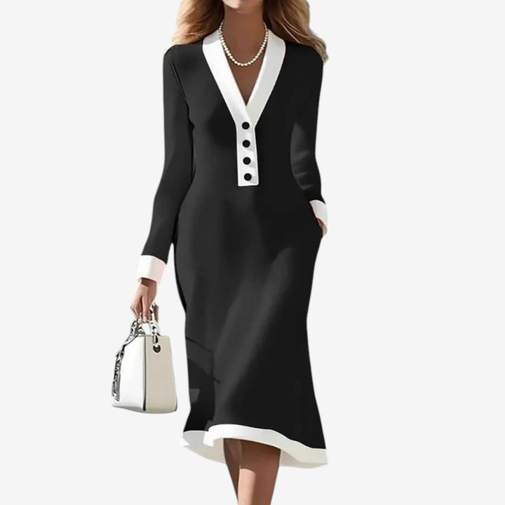 Ana - Contrasting Dress