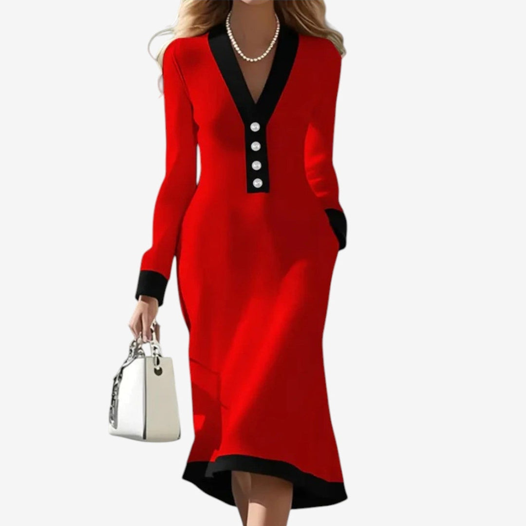 Ana - Contrasting Dress