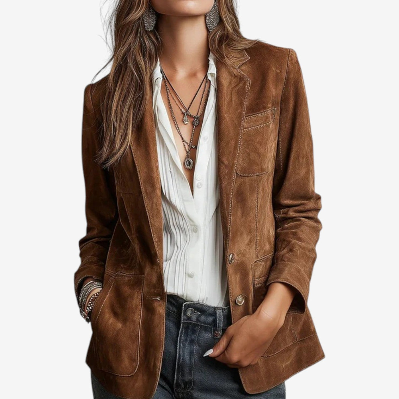Miruna Suede Jacket