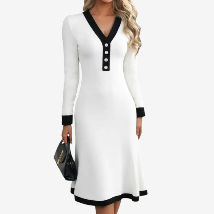 Ana - Contrasting Dress