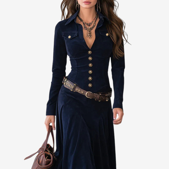 Arabella - Velvet Dress