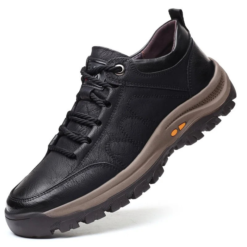 Matt | Handmade Leather Walking Shoes with Ergonomic Sole for Men