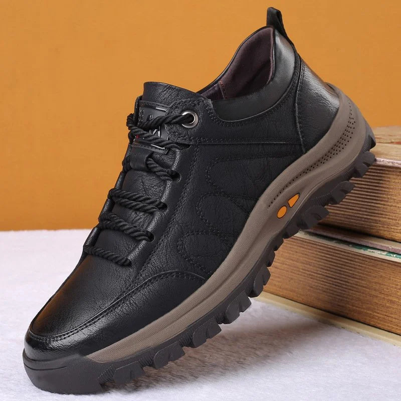 Matt | Handmade Leather Walking Shoes with Ergonomic Sole for Men