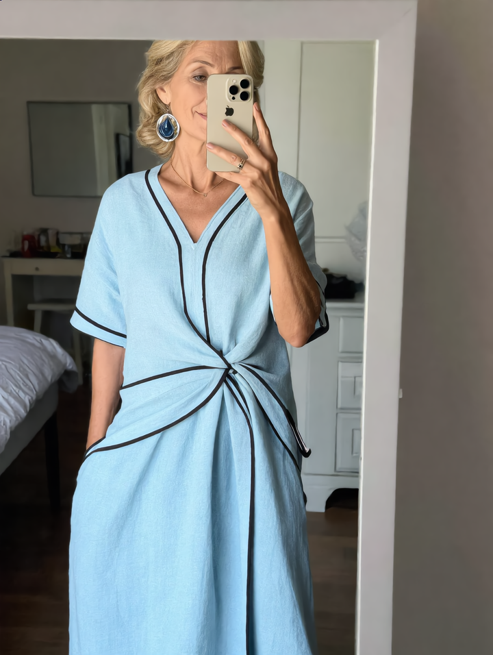 Yalina Elegant Flattering Dress