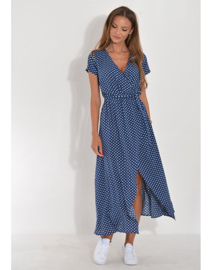 Yasmine - Stylish V-Neck Dress