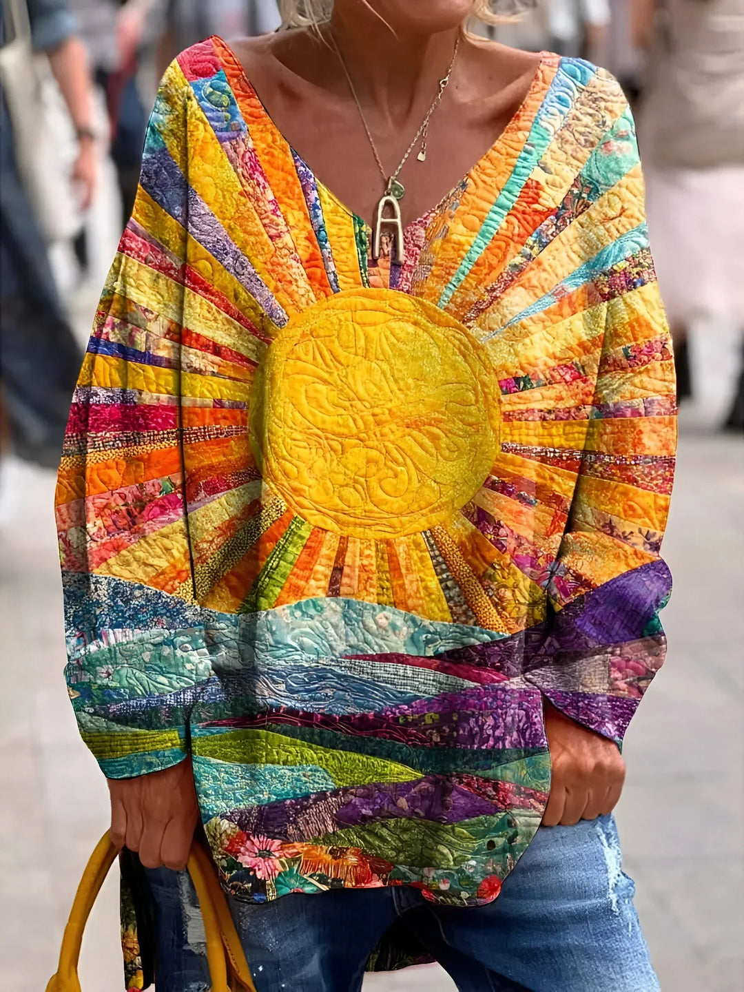 Greer - Cheerful Colorful Blouse