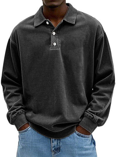 Edgar | Long Sleeve Polo