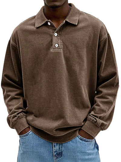 Edgar | Long Sleeve Polo