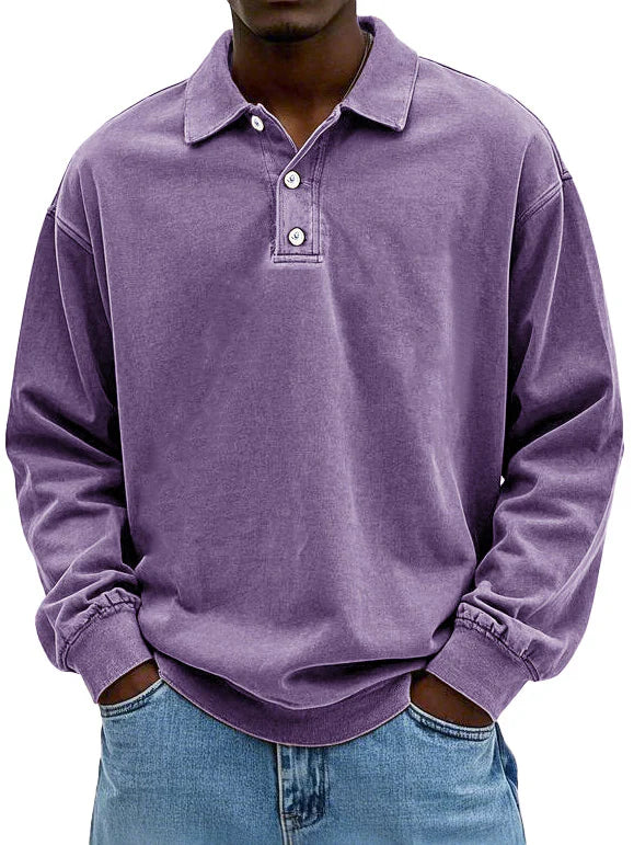 Edgar | Long Sleeve Polo