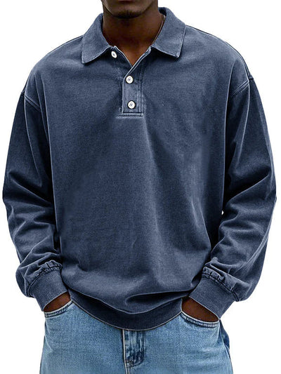 Edgar | Long Sleeve Polo