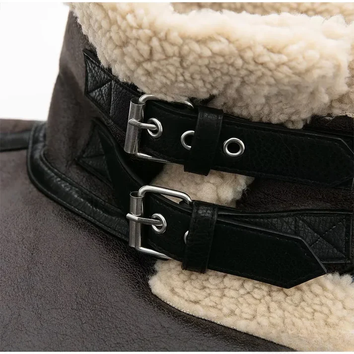 Brooke | Aviator Jacket with Soft Lined Interior and Relaxed Cut for Women