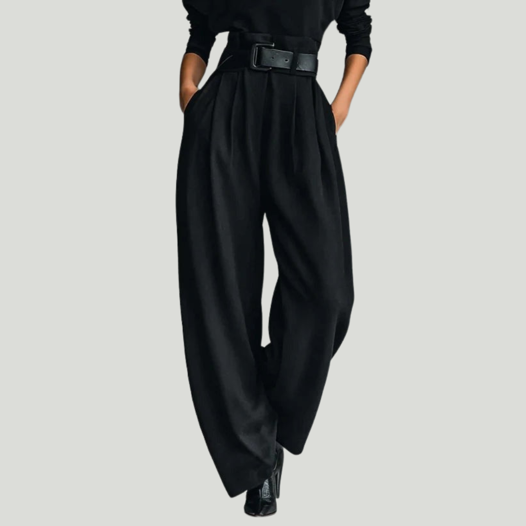 JULIET -Turtleneck &amp; Straight Leg Pants Set