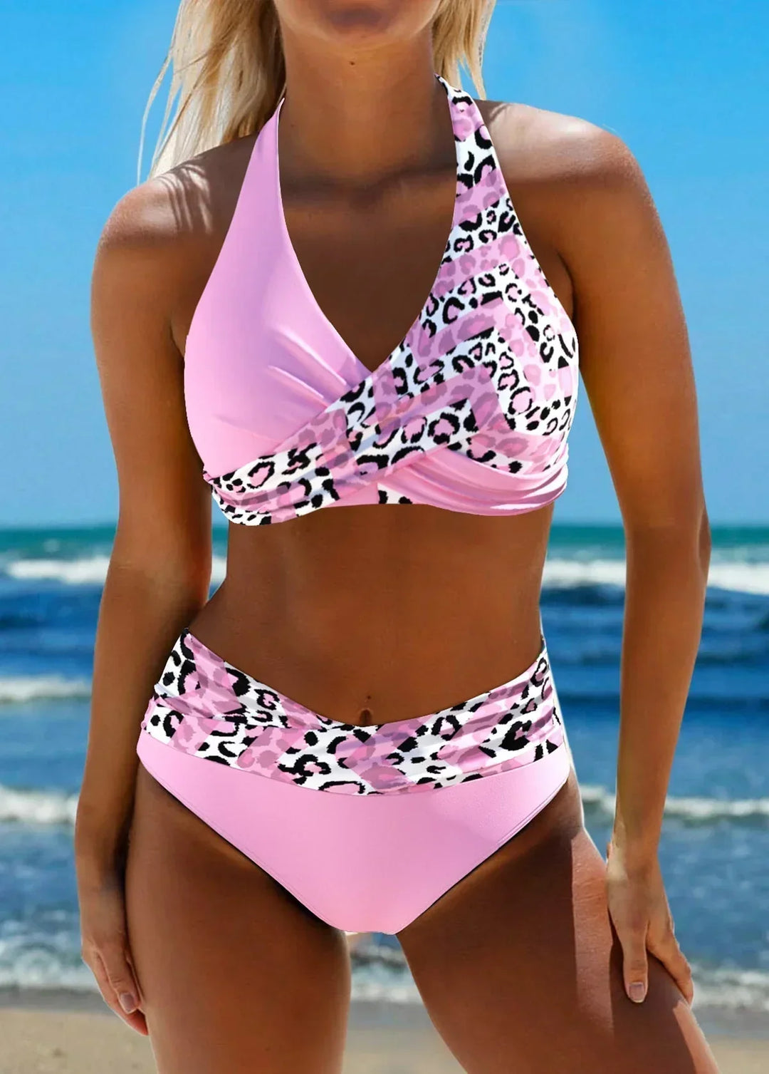 Elnora - Cross-strap bikini
