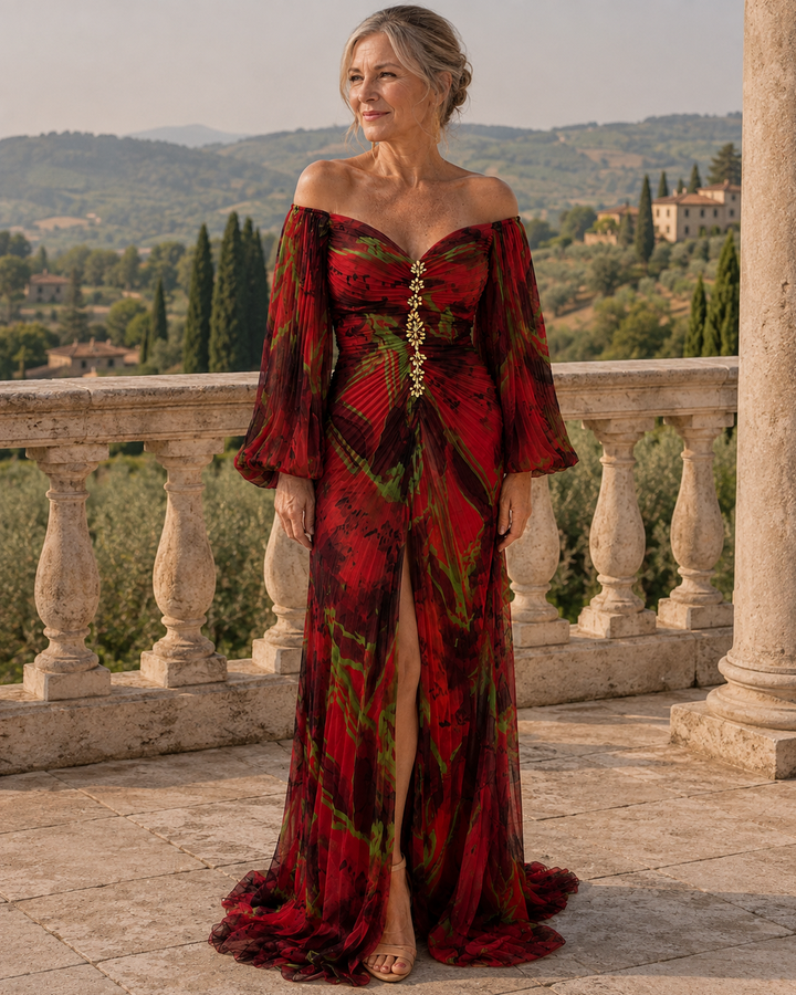 GREGORA | FLORAL MAXI DRESS